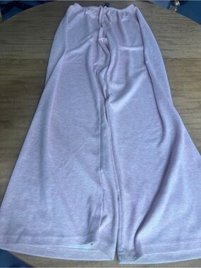 SHEIN Pale Pink Maxi Wide-Leg Skirt